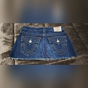 True Religion Mini Skirt